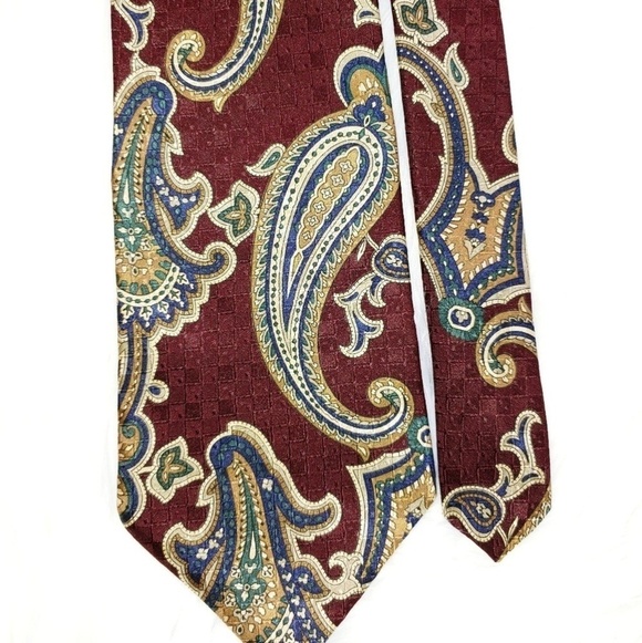 Oak Creek Other - Vintage Oak Creek Italian Silk Tie 56"
